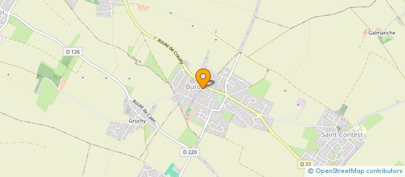 localisation de l'entreprise RDB IMMOBILIER  SAINT-CONTEST