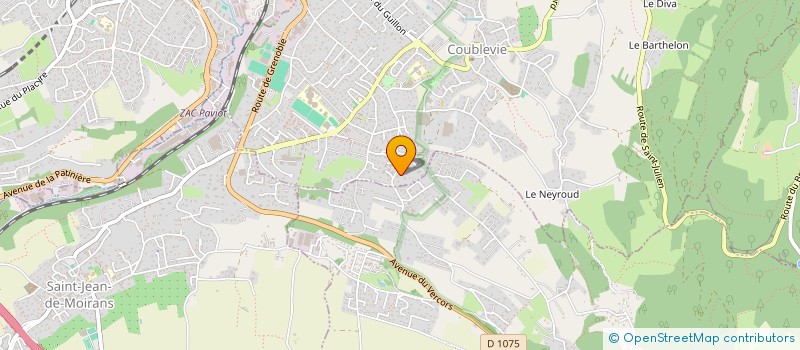 localisation de l'entreprise RDBC  COUBLEVIE