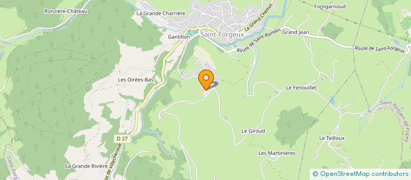 localisation de l'entreprise RDC  SAINT-FORGEUX