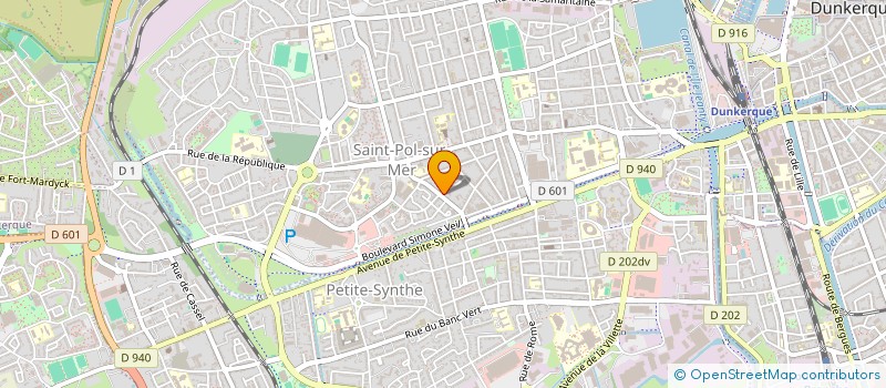 localisation de l'entreprise RDC AUTO à DUNKERQUE