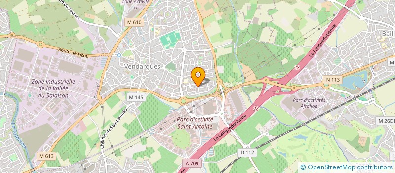 localisation de l'entreprise RDC3V à VENDARGUES