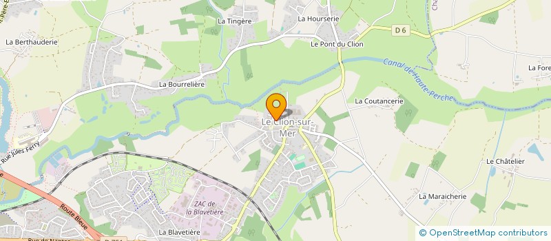 localisation de l'entreprise RDCA à PORNIC