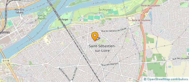 localisation de l'entreprise RDCI à SAINT-SEBASTIEN-SUR-LOIRE