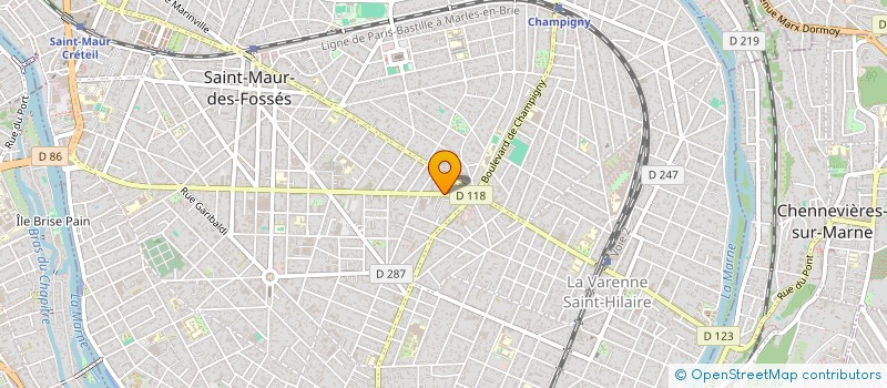 localisation de l'entreprise RDCK à SAINT-MAUR-DES-FOSSES