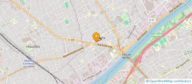 localisation de l'entreprise RDD-CVC à BEZONS