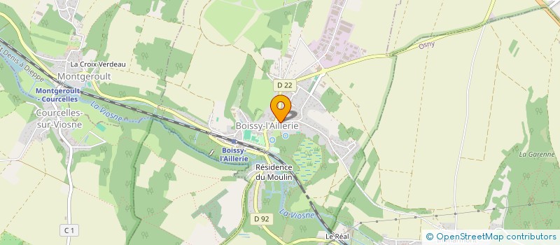 localisation de l'entreprise RDD L AVENIR DES ANGES  BOISSY-L'AILLERIE