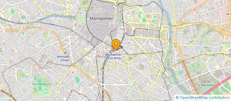 localisation de l'entreprise RDDP à MONTPELLIER