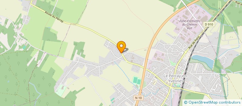 localisation de l'entreprise RDE CONSULTING  LE PERRAY-EN-YVELINES