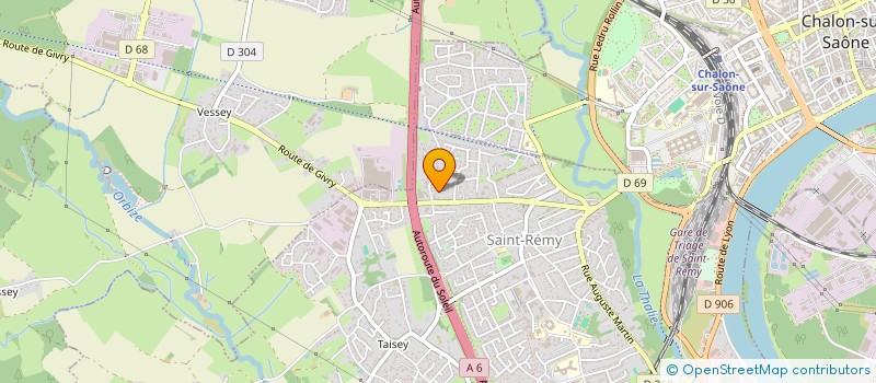 localisation de l'entreprise RDEA  SAINT-REMY