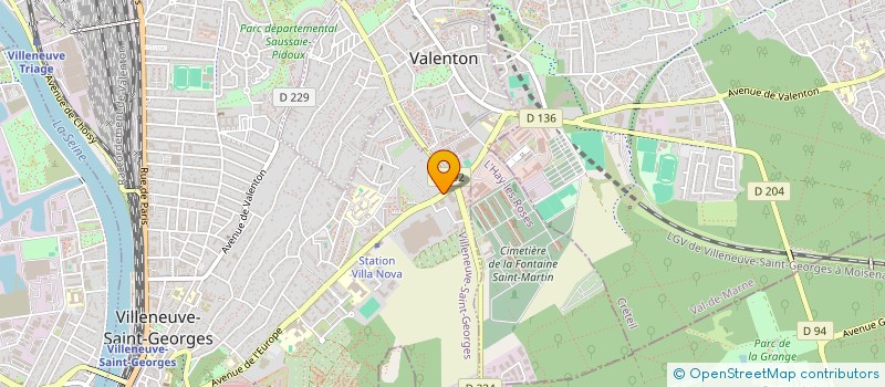 localisation de l'entreprise RDESIGN FINANCIERE à VILLENEUVE-SAINT-GEORGES