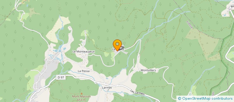 localisation de l'entreprise RDEVE  FRESSE