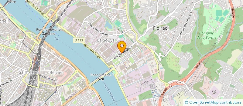 localisation de l'entreprise RDF  FLOIRAC