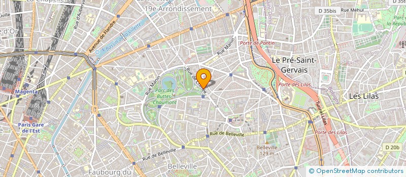 localisation de l'entreprise RDF à PARIS