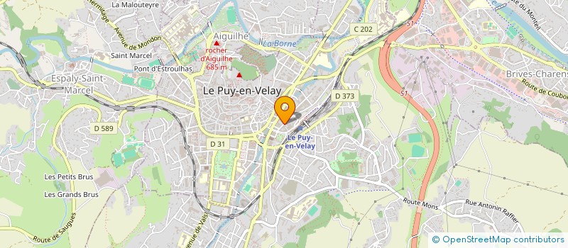 localisation de l'entreprise RDG  LE PUY-EN-VELAY