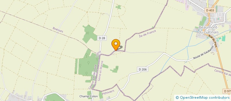 localisation de l'entreprise RDG  BEAUMONT-DU-GATINAIS