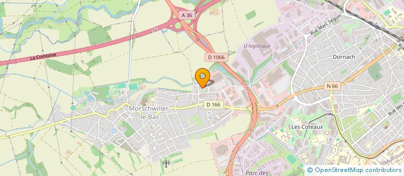 localisation de l'entreprise RDG PORT'ALU à MORSCHWILLER-LE-BAS