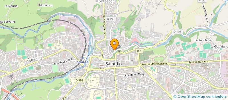 localisation de l'entreprise RDGS  SAINT-LO