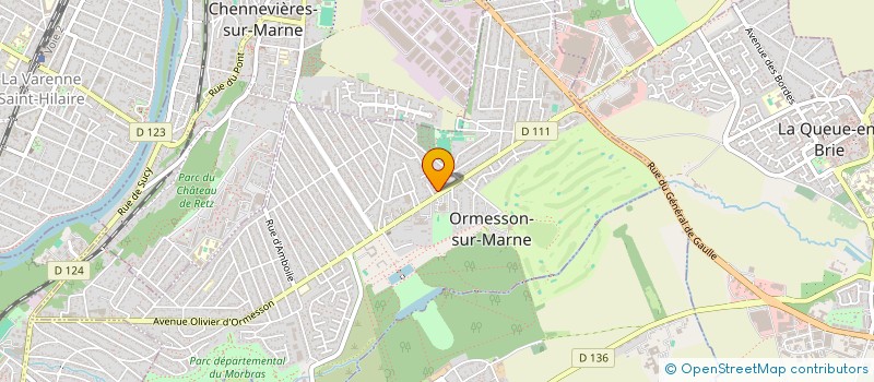 localisation de l'entreprise RDGS  ORMESSON-SUR-MARNE