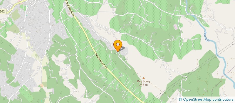 localisation de l'entreprise RDH INVESTISSEMENT  LORGUES