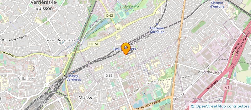 localisation de l'entreprise RDH TRANSPORTS à ANTONY