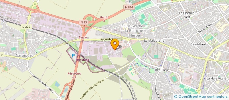 localisation de l'entreprise RDHOME  BRETTEVILLE-SUR-ODON