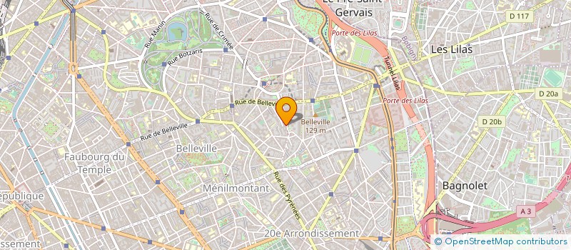 localisation de l'entreprise RDI  PARIS