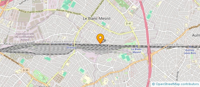 localisation de l'entreprise RDIF à LE BLANC-MESNIL