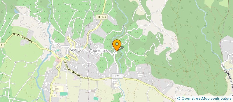 localisation de l'entreprise RDIGITALE à TOURRETTES