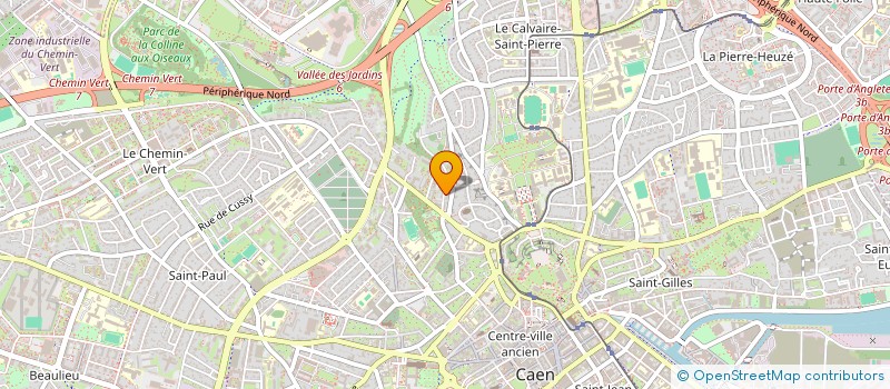 localisation de l'entreprise RDJ 14 à CAEN
