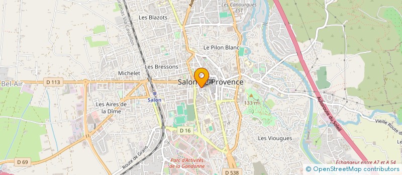 localisation de l'entreprise RDJ à SALON-DE-PROVENCE