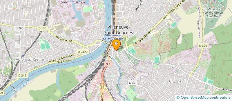 localisation de l'entreprise RDJ BLACK-CAR  VILLENEUVE-SAINT-GEORGES