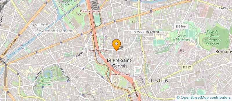 localisation de l'entreprise RDJ DISTRIBUTION à LE PRE-SAINT-GERVAIS