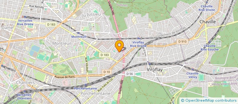 localisation de l'entreprise RDJ DOURDAN  VIROFLAY