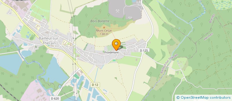 localisation de l'entreprise RDJ RENOVATION  BAILLEUL-SUR-THERAIN