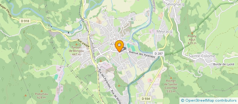 localisation de l'entreprise RDKCOP  ARUDY