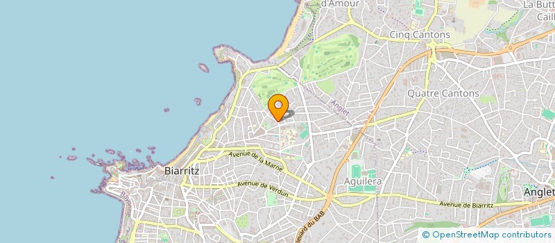 localisation de l'entreprise RDLD CONSEIL à BIARRITZ