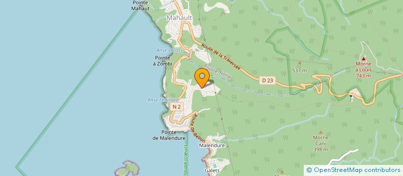 localisation de l'entreprise RDLEC SAS à BOUILLANTE