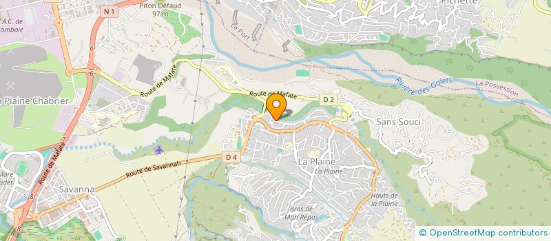 localisation de l'entreprise RDLP à SAINT-PAUL