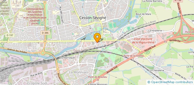 localisation de l'entreprise RDLT à CESSON-SEVIGNE