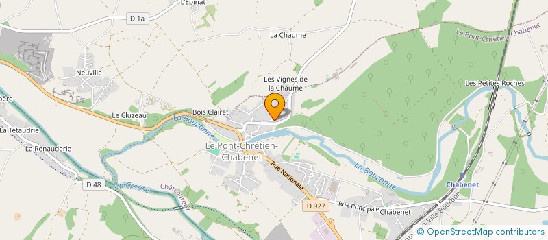 localisation de l'entreprise RDM 14 à LE PONT-CHRETIEN-CHABENET