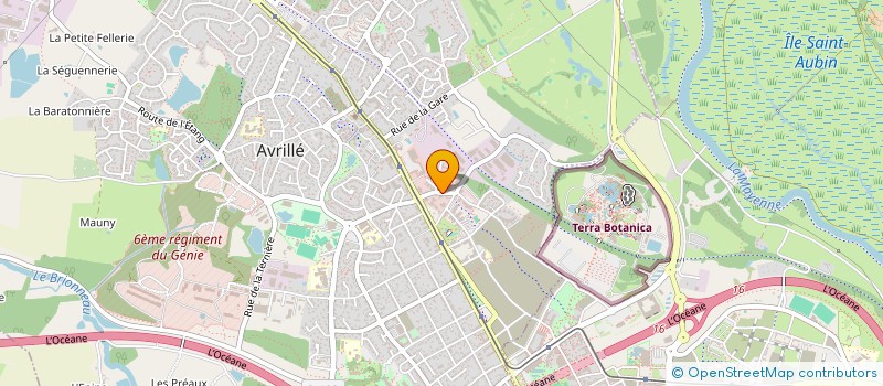 localisation de l'entreprise RDM à AVRILLE