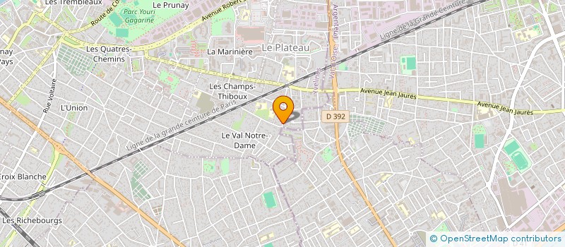 localisation de l'entreprise RDM à SARTROUVILLE