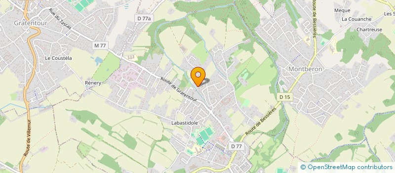 localisation de l'entreprise RDM  PECHBONNIEU