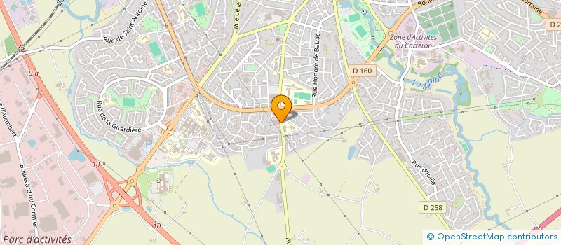 localisation de l'entreprise RDM à CHOLET