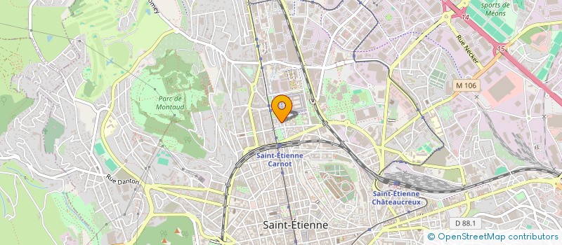 localisation de l'entreprise RDM CONCEPTION à SAINT-ETIENNE