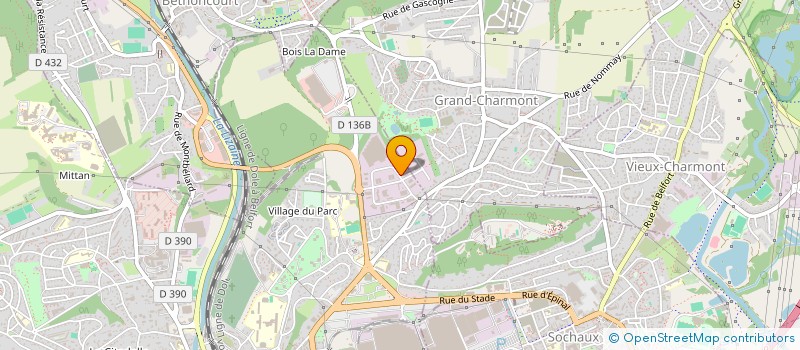 localisation de l'entreprise RDM DISTRIBUTION à MONTBELIARD