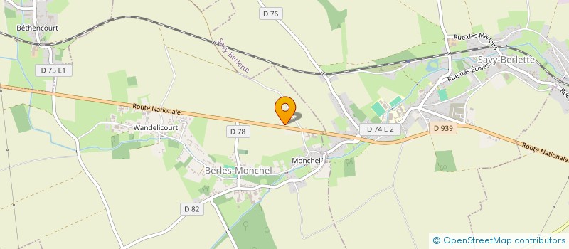 localisation de l'entreprise RDMA888  SAVY-BERLETTE