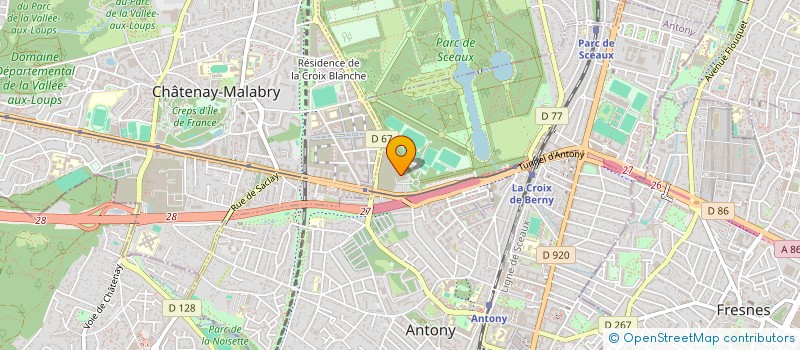 localisation de l'entreprise RDMD à ANTONY