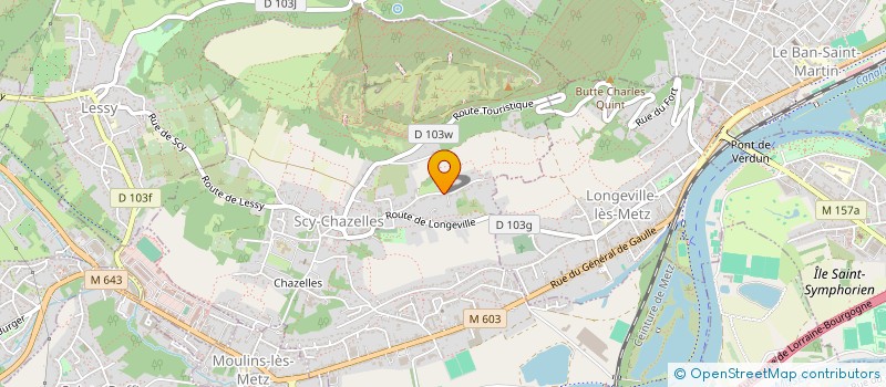 localisation de l'entreprise RDML  SCY-CHAZELLES