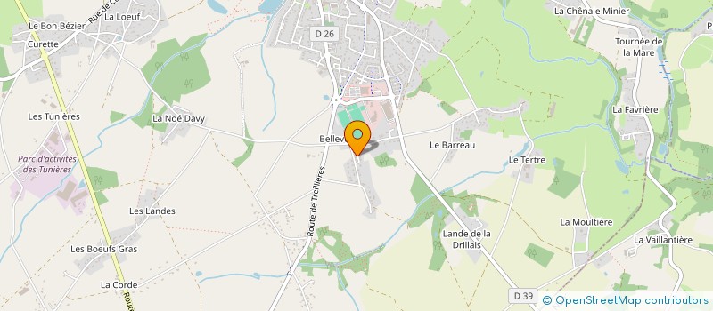 localisation de l'entreprise RDN  GRANDCHAMP-DES-FONTAINES